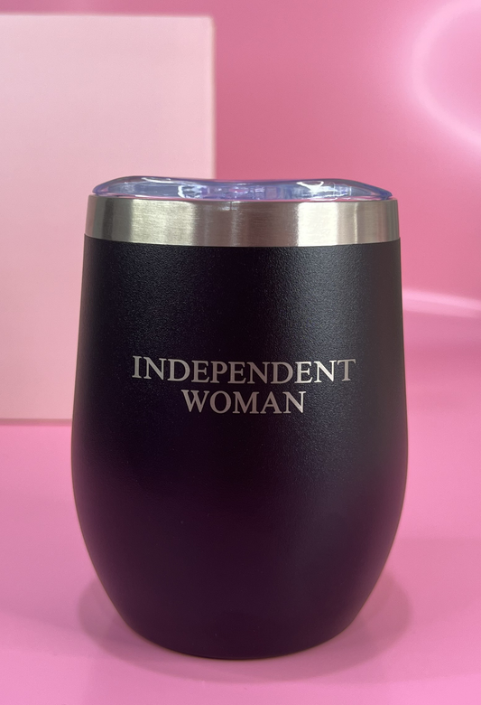 Independent Women Black Mug