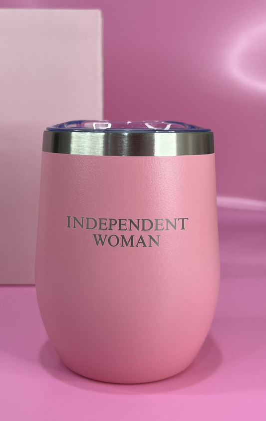 Independent Women Pink Mug