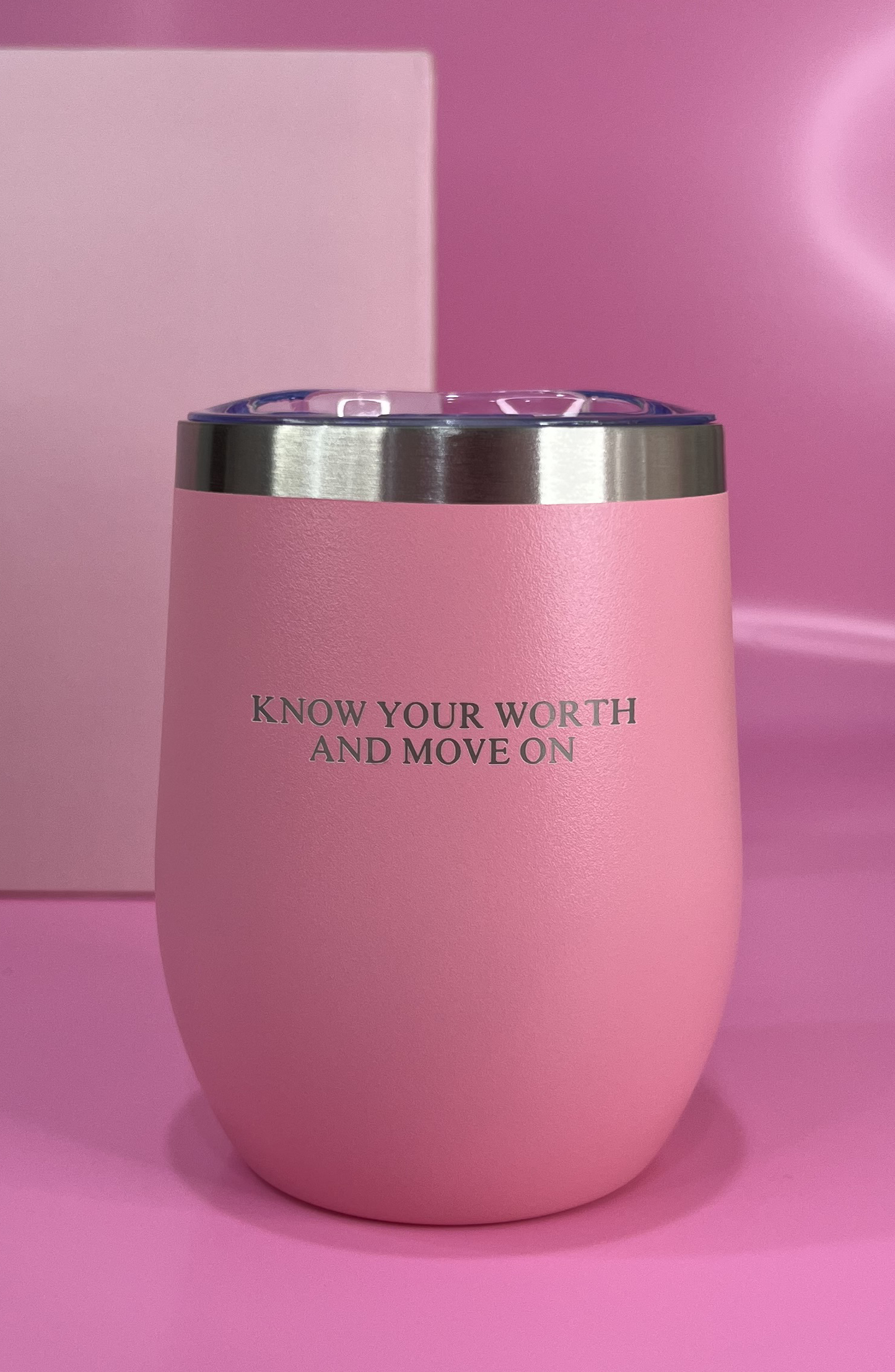 know your worth Pink Mug