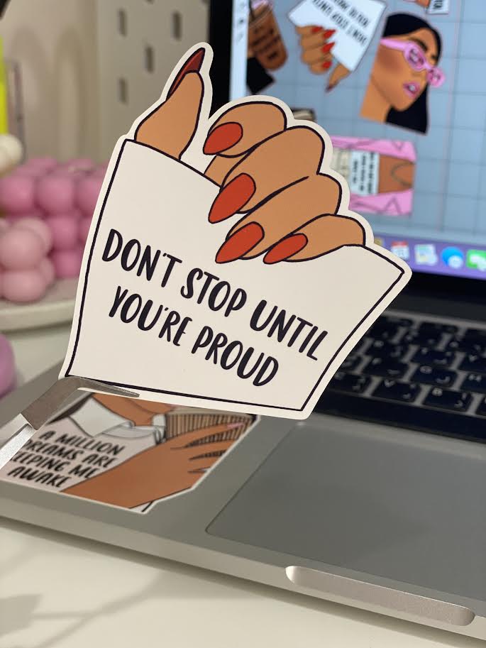 Don't Stop Sticker