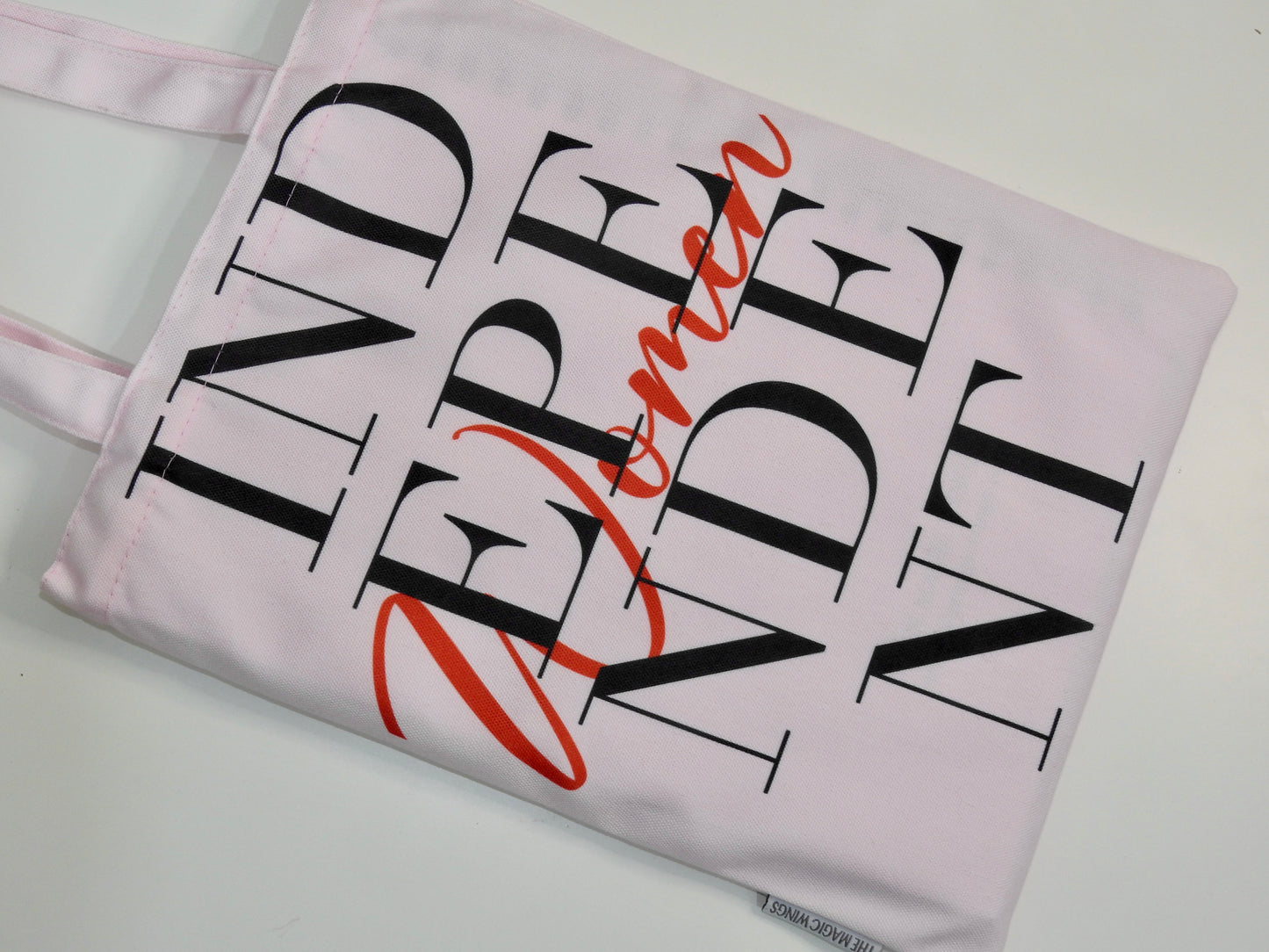 Independent tote bag