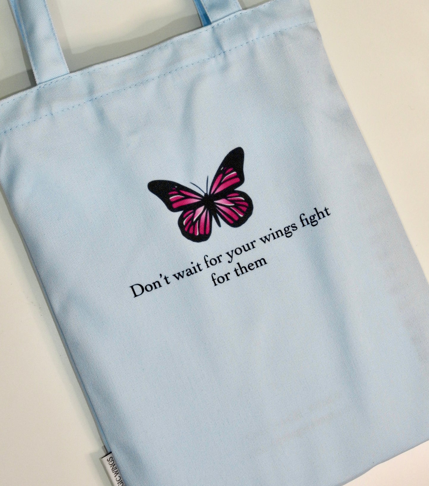 Butterfly tote bag