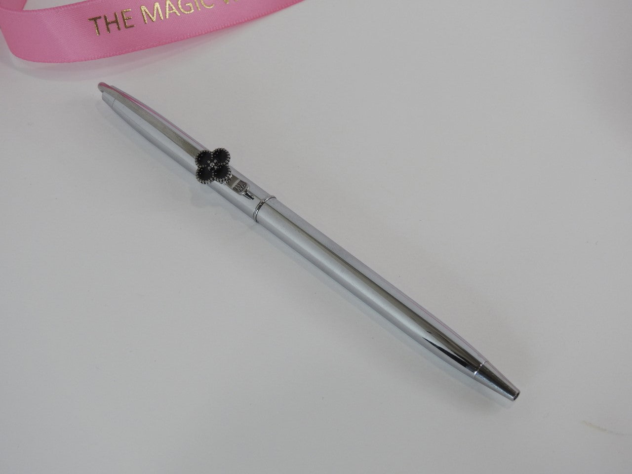 Silver Rose Pen